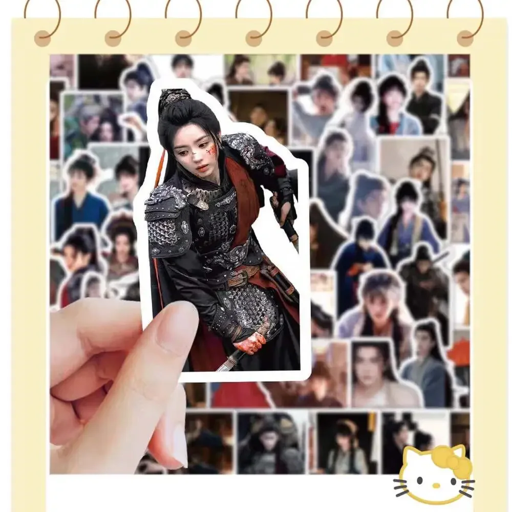 free US fast shipping Xie Zheng × Fan Changyu70 Sheets Character Stickers,Zhang